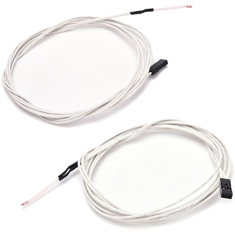 1PC Reprap NTC 3950 Thermistor 100K with 1 Meter wire for 3D