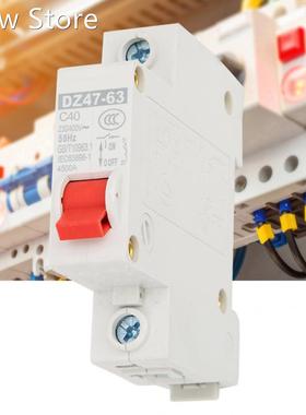 12pcs 1P MCB Circuit Breaker DZ47-63 Intelligent Miniature H
