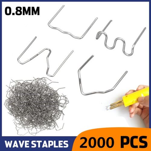 2000PCS Hot Stapler Staples For Plastic Welder Car Bumper Re