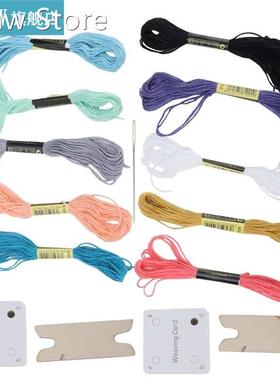 Weaving Card with Thread Interesting Paper Loom Card Practic