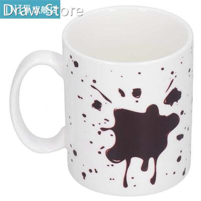 Water Cup Color Changing Heat?sensitive Drinking Mug Ceramic