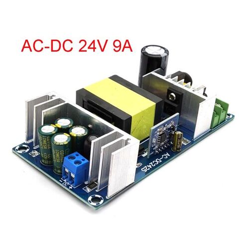 For Power Supply Module DC 24V 9A 12A To AC 110v 220v Switch
