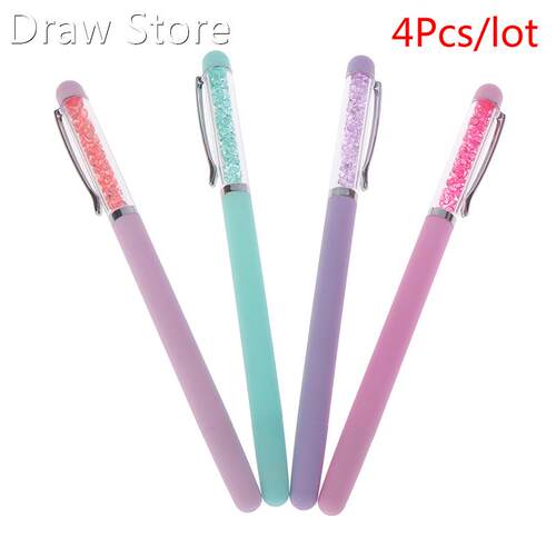 4PC Plastic Silicone Cross Stitch Point Drill Pen 5D Diamond