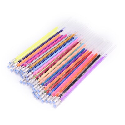 36 Colors Flash Gel Pen Refill Color Full Shinning Refill Fo