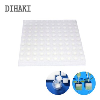 100 pcs Seedling Sponge Soilless Hydroponic Vegetables Nurse