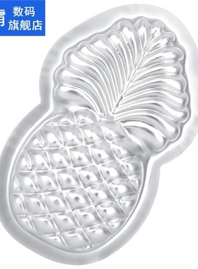 10 Pack Aluminum 3D Pineapple Shape Cake Decorating Mould Ba