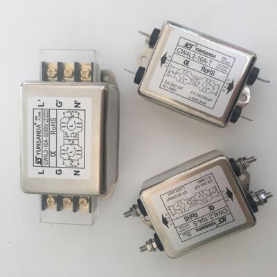 EMI Power Filter CW4L2-20A/6A/10A/3A-T Dual Filter Purifier