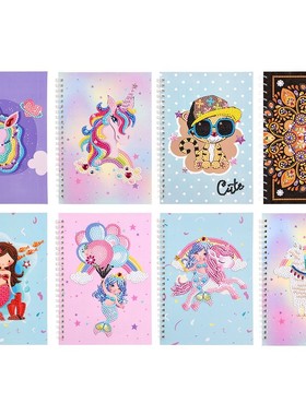60 Pages Diamond Painting Notebook DIY 5D Rhinestone Drawing
