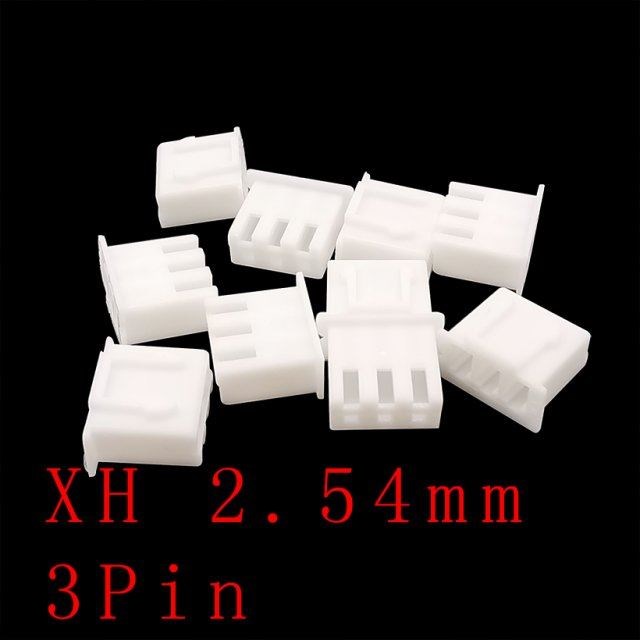 XH-2.54-3P 3 Pin Spacing 2.54mm Pitch Terminal Housing Plast