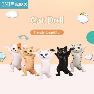 1PC Enchanting Cat Pen Holder Funny Cat Pen Holder Kids Adul