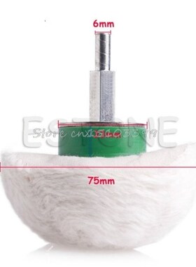 New 3'' Cotton Dome Polishing Buffing Wheel Polish D