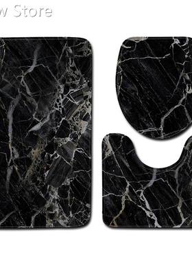 3Pcs Non-Slip Bath Mat Bathroom Kitchen Pad Carpet Doormats