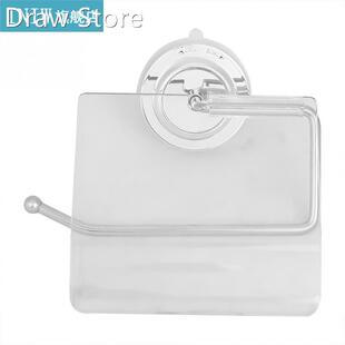 Waterproof Toilet Paper Holder Suction Cup Installation Toil