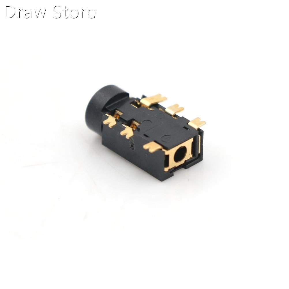 10PCS 2.5MM Female Audio Connector 6 Pin SMT SMD Headphone J