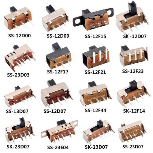5PCS SS 12D00 Slide switch slide gear fluctuation band 2/3 f