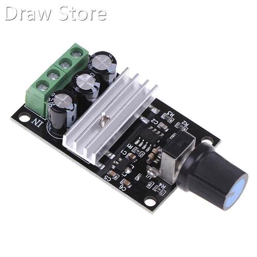 New Hot DC 6V 12V 24V 28VDC 3A 80W PWM Motor Speed Controlle