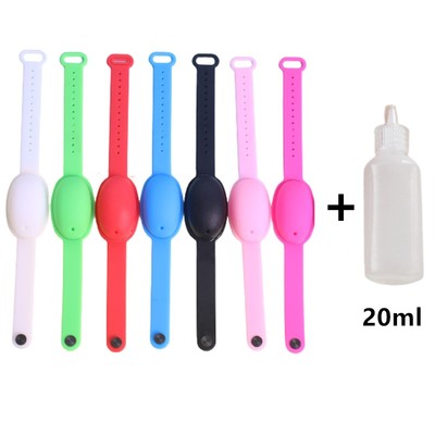Reusable Wristbands Hand Sanitizer Dispensing Portable Brace