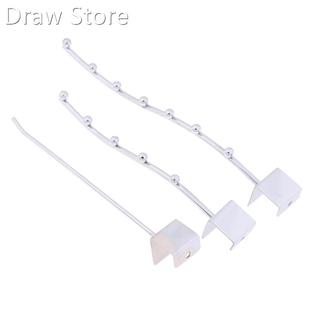 1pcs 0/5/7 Beads Wall Mount Waved Waterfall Hanger Rack Gar