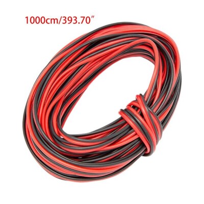 10M 18/20/22 Gauge AWG Electrical Cable Wire 2pin Tinned Cop
