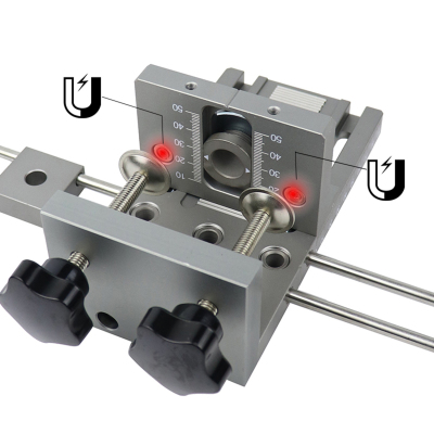 Woodworking Doweling Jig 6/8/10mm Puncher Locator Hole Drill
