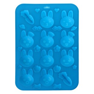 3D Easter Rabbit Bunny Chocolate Cake Mold Silicone Fondant