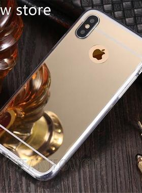 fLuxury Soft Silicone Mirro Cser or iPhone X 1XS Max XRa Pho