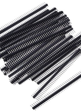 10pcs 40 Pin 1x40 Single Row Male And Female 2.54 Breakable