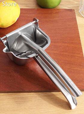 Manual Juicers Stainless Steel Hand Press Squeezer Handheld