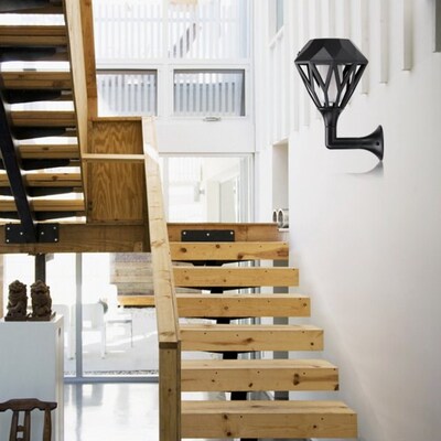 Solar Flame Flickering Lawn Lamp USB Rechargeable Led Torch