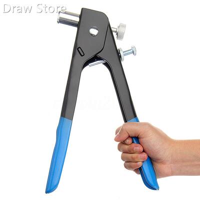 86pcs/Set Rivet Nut Kit Aluminum Alloy Hand Riveter M3 M4 M5