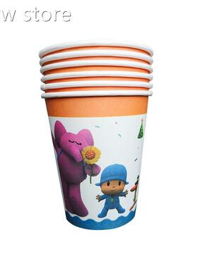 POCOYO Theme arty Children Birthtday Pary DecoratioPn P1paer