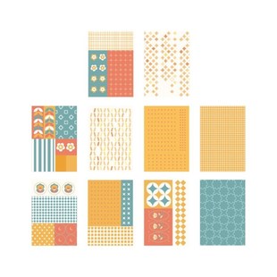 50 Pcs Sweet Vintage Scrapbooking Journaling Supplies Sticke