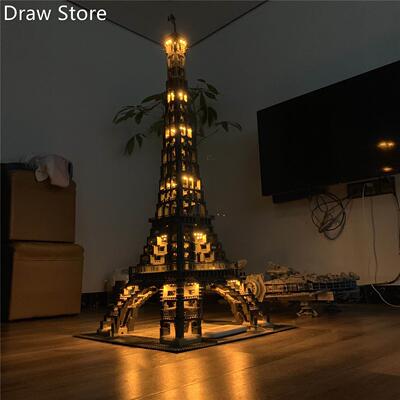 Paris Eiffel Tower Creator Expert Led Light Set For Compati