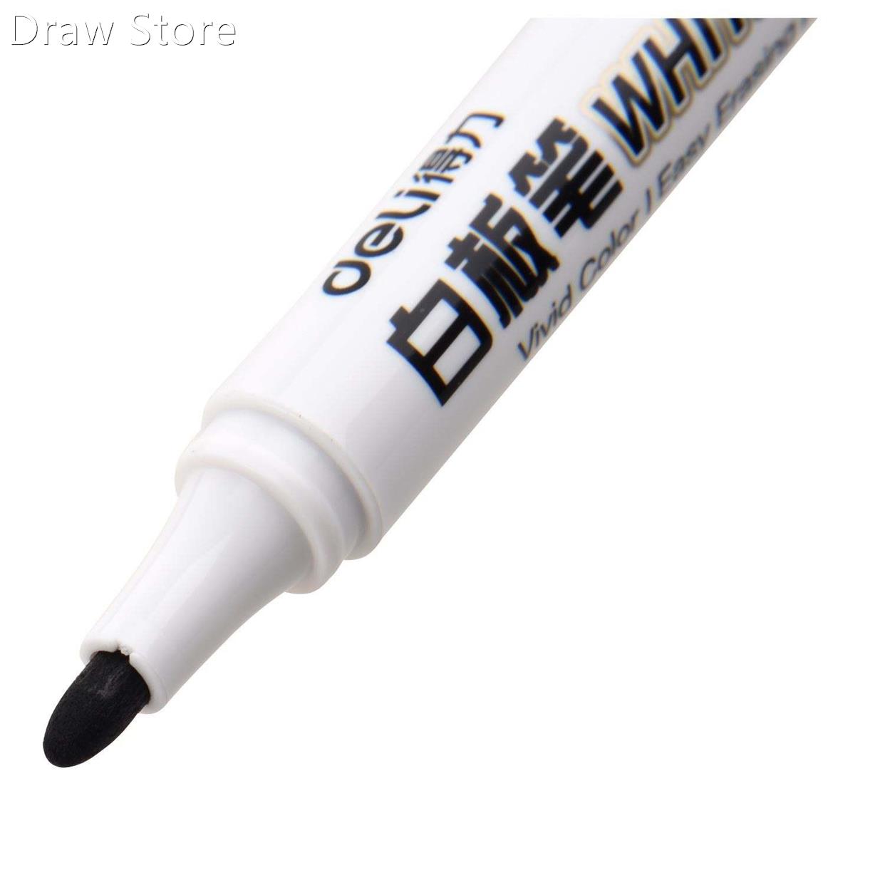 10 BLaCk FiNE NiP Dry ErasE LiquiD ChaLk MarkEr PEN For Whit