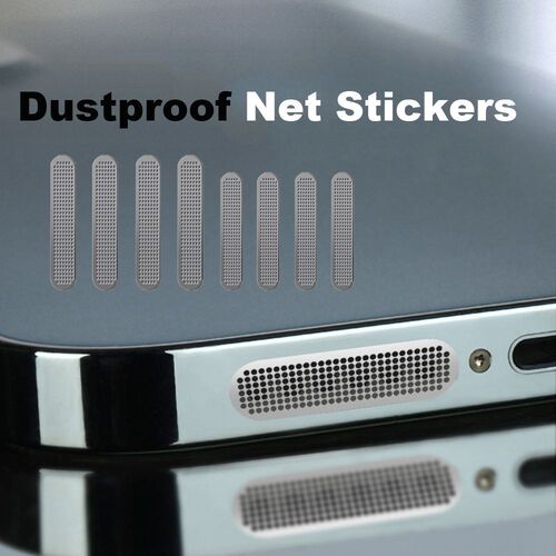 8Pcs/set Universal Phone Speaker Earpiece Net Plug Anti Dust