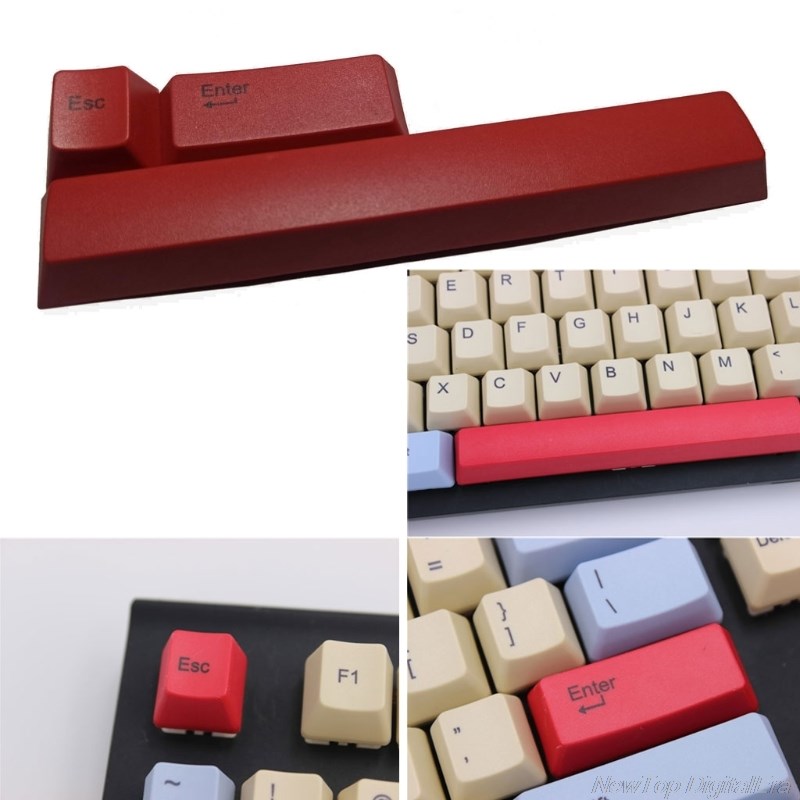 3Pcs/Set PBT OEM Keycaps Cherry Profile Carving Front Printi
