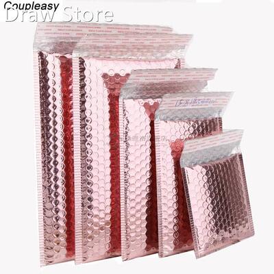 20pcs Rose Gold Bubble Envelope Foam F Shipping Mailing Bag
