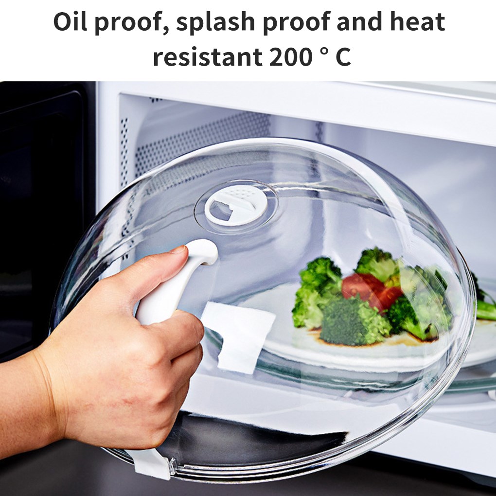 Microwave Oven Food Cover Dish Plate Cover Anti-splash Food