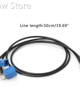 Fakra C Male Plug To 2 x Fakra C Female Jack RG174 Y Type Sp