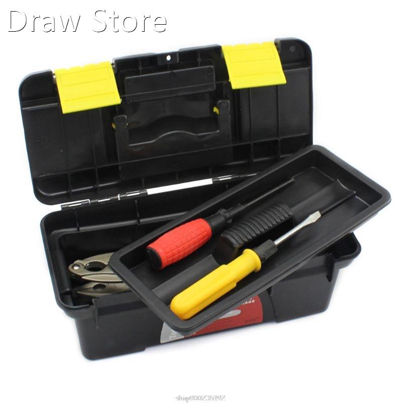 1pc Portable Hardware Storage Box Repair Tool Box Case Multi