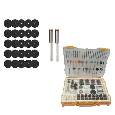 25 Pcs 32Mm Grinding Wheel with Mandrels Resin Cutting Disc