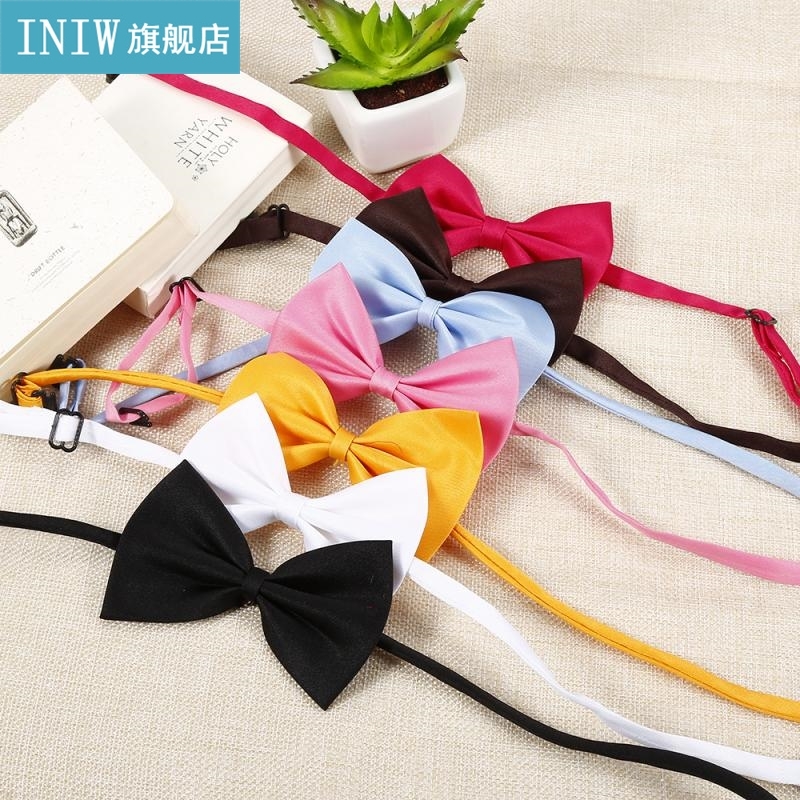 50 PCS Polyester Dog Puppy Necktie Cat Pet Bowtie Ties Colla
