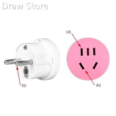 .AU US To EU Adapter CN China Plug Adapter Australian AU To