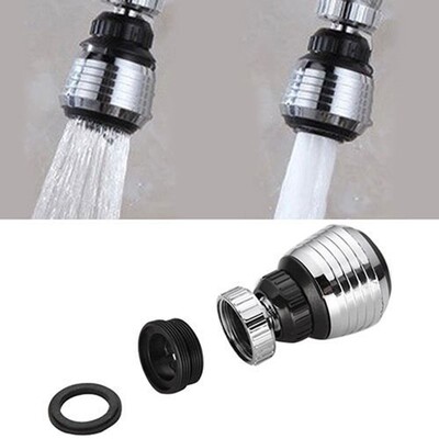 360 Degree Antisplash Kitchen Water Saving Tap Faucet Nozzle