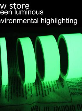 1pcs Lminous Sickers Gluow Itn Dark Tap1e Self Adhes iveWarn