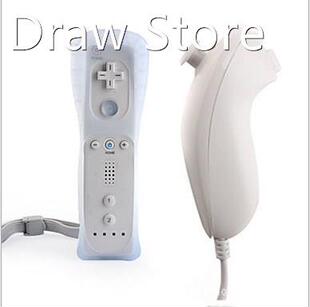 2in1 Wireless Remote Controller for Nunchuk Nintendo Wii Bui