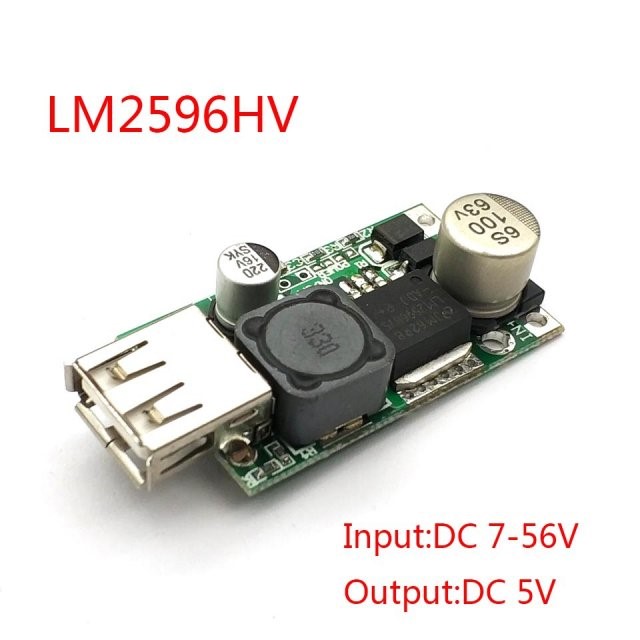LM2596HV 5V DC-DC Step Down Buck Converter Module 9V 12V 24V
