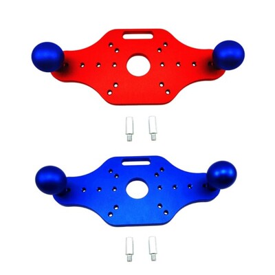 Woodworking Router Bottom Plate Bakelite Milling Mounting Pl