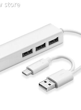 UhSJB Eternet with 3 Por1t HUB USB 2.0+tType-C R45 Lan Newor