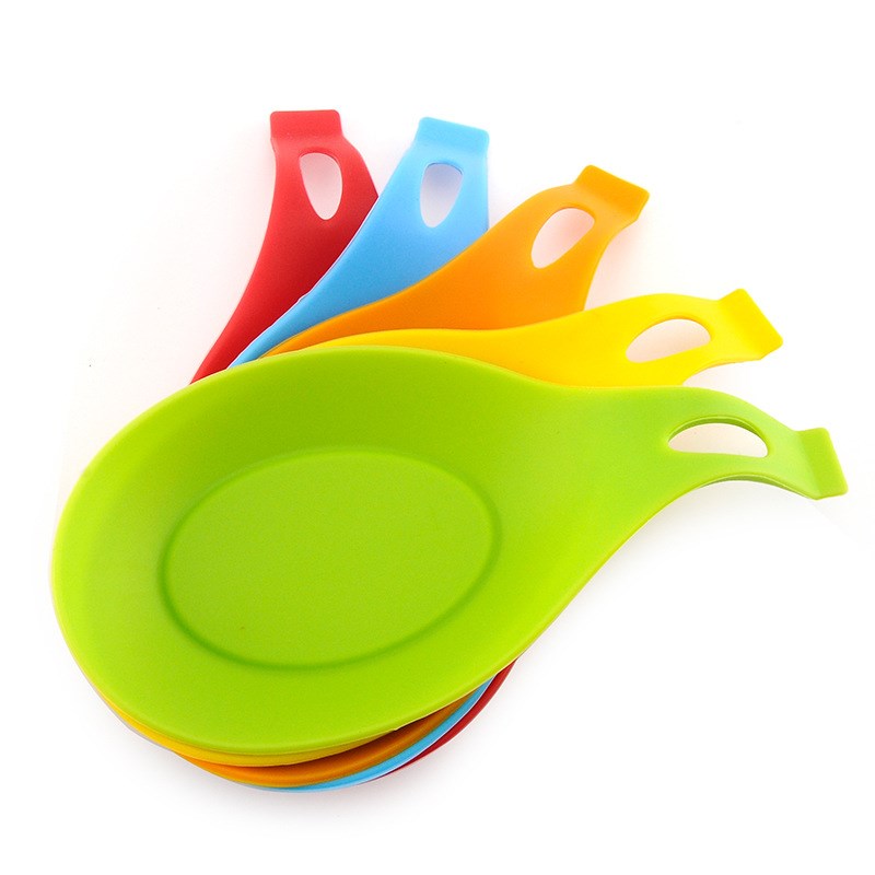 Multipurpose Silicone Spoon Rest Pad Food Grade Silica Gel S